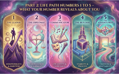 Part 2: Life Path Numbers 1 to 5 – What Your Number Reveals About You