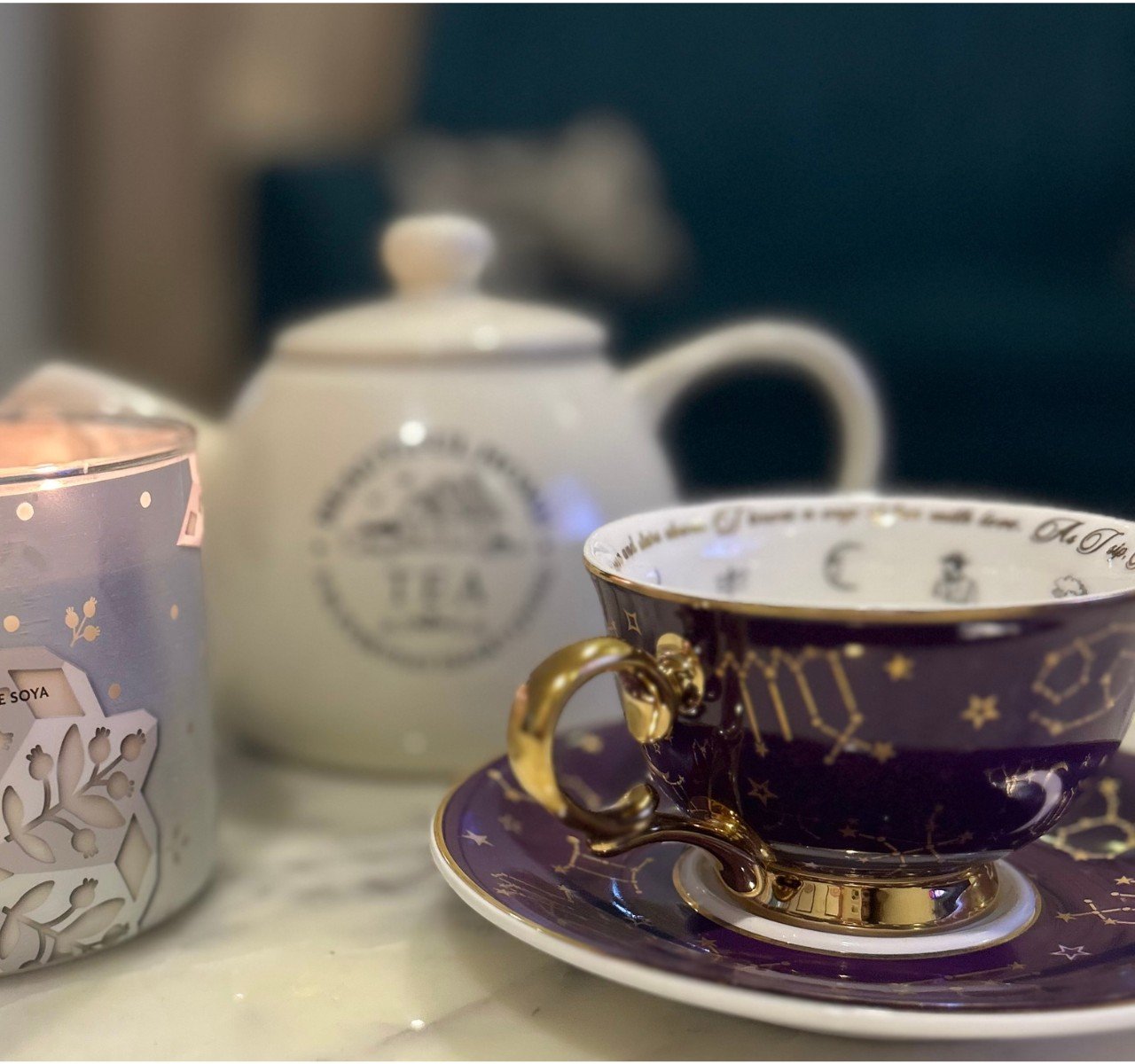 Tea cup reading and tasseography session